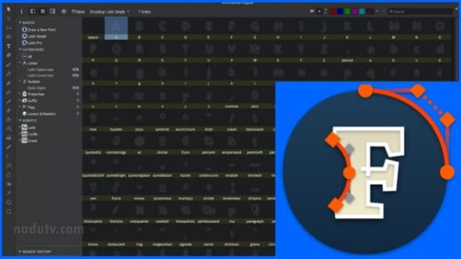 Thiết kế Font chữ FontLab 8.2.0.8532