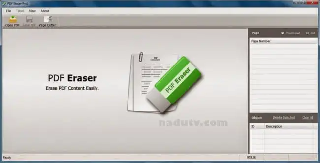 Chỉnh sửa file PDF Eraser Pro