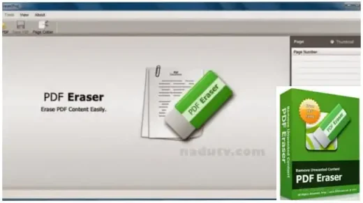 Chỉnh sửa file PDF Eraser Pro