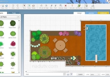 Thiết kế cảnh quan vườn Garden Planner 2D/3D
