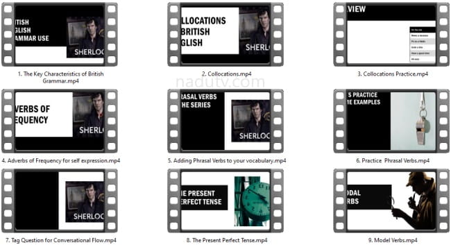 Học tiếng anh giao tiếp bằng video Sherlock Masterclass