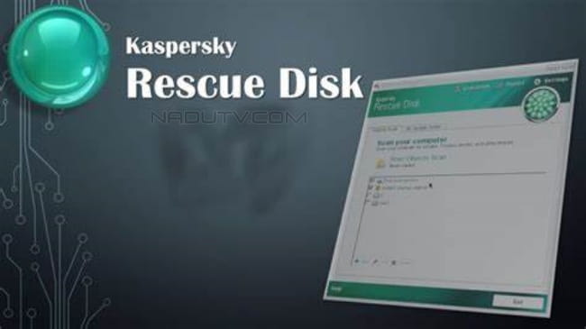 Kaspersky Rescue Disk khôi phục Windows và cứu hộ máy tính