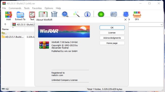 WinRAR 7.0 Beta 3 Ver 6.24