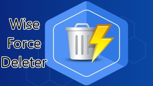 Phần mềm xóa file vĩnh viễn Wise Force Deleter