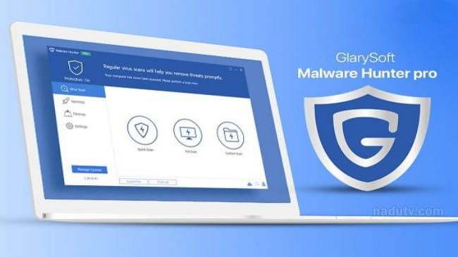 Phần mềm diệt Virus Glary Malware Hunter Pro