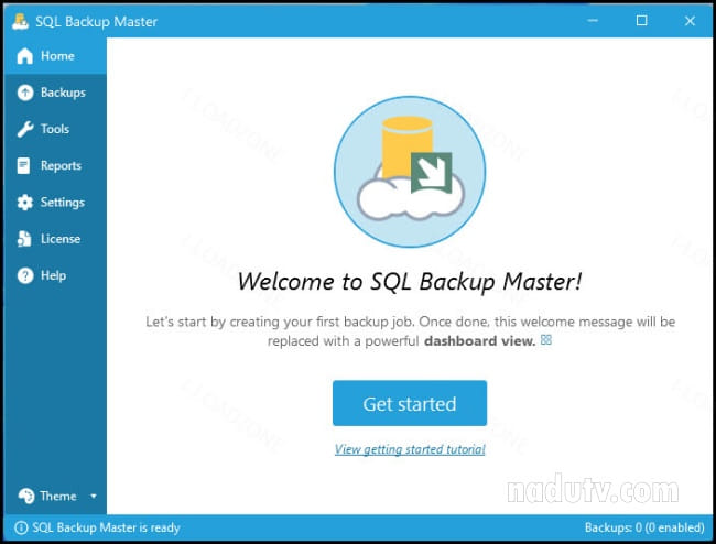 Sao lưu SQL Backup Master