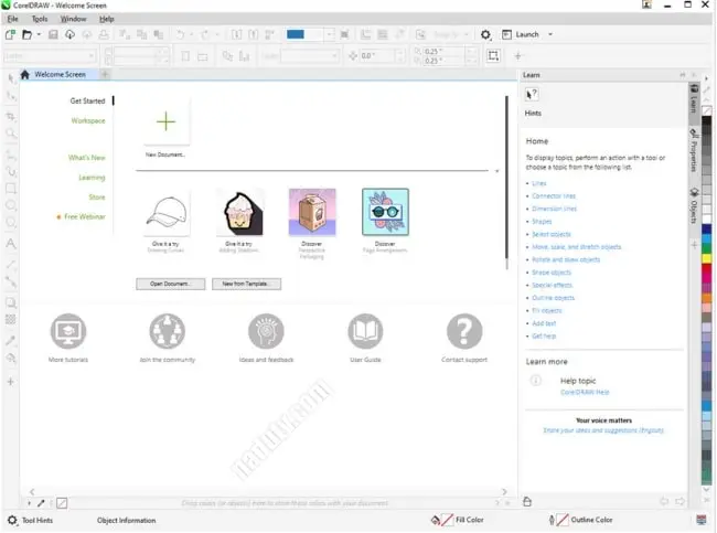 Thiết kế Vector CorelDRAW Graphics Suite 2024 v25.0.0.230 2 Thiết kế Vector CorelDRAW Graphics Suite