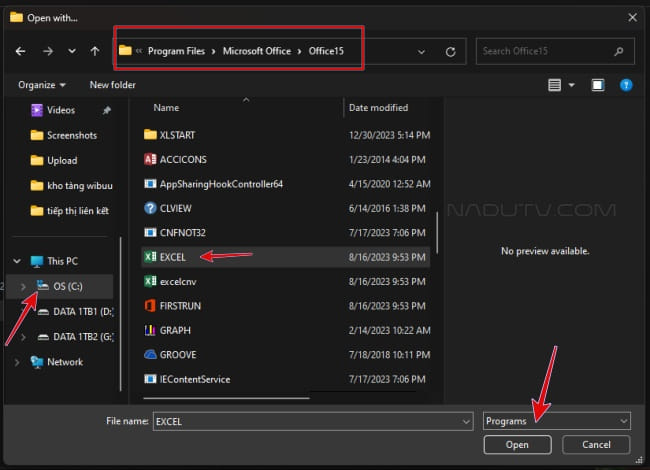 Tách 2 cửa sổ excel riêng biệt 7 tach 2 cua so excel rieng biet 7