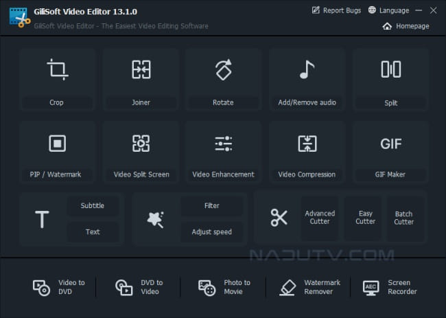 Cắt ghép video GiliSoft Video Editor Pro v18.9 1 Cắt ghép video GiliSoft Video Editor
