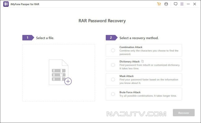 Khôi phục mật khẩu Winrar Passper for RAR v4.0.0.4 1 Khôi phục mật khẩu Winrar Passper for RAR