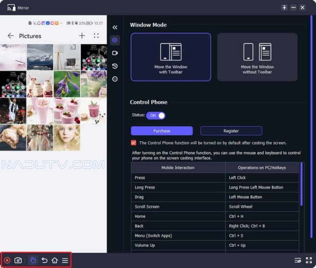 Chia sẻ màn hình điện thoại sang PC Aiseesoft Phone Mirror 2.2.52 3 Chia sẻ màn hình điện thoại sang PC Aiseesoft Phone Mirror