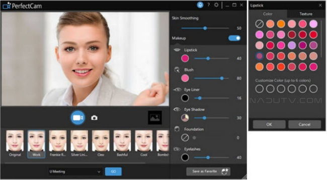 CyberLink PerfectCam Premium Làm đẹp Webcam v2.3.7730.0 1 CyberLink PerfectCam Premium Làm đẹp Webcam