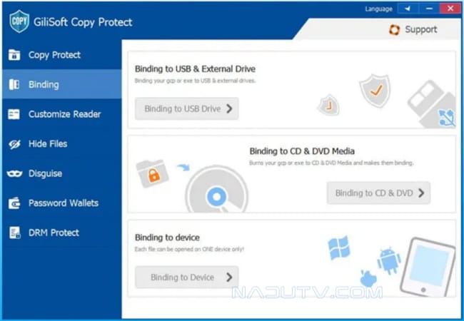 GiliSoft Copy Protect chống sao chép bảo vệ tệp tin v6.9 1 GiliSoft Copy Protect chống sao chép