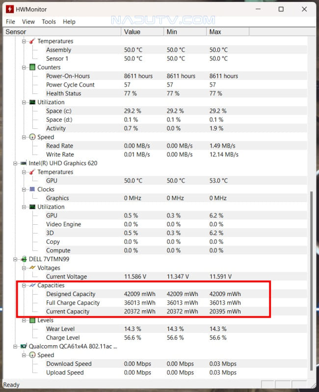 Cách kiểm tra pin Laptop trên Windows 2 Cách kiểm tra pin trên laptop