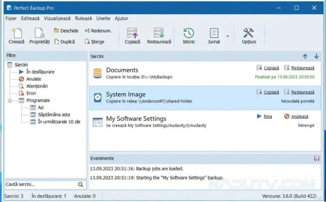 Sao lưu dữ liệu Perfect Backup v3.3.0.885 2 Sao lưu dữ liệu Perfect Backup