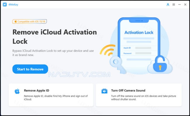 Mở khóa iphone bằng Tenorshare 4MeKey v4.2.3.3 1 Mở khóa iphone bằng Tenorshare 4MeKey