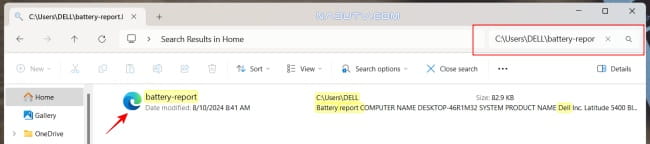Cách kiểm tra pin Laptop trên Windows 6 cmd 3