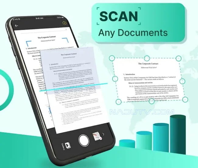 Quét tài liệu Scanner PDF Maker 1.4.3 Mod APK cho Android 1 All Document Scanner PDF Maker 1
