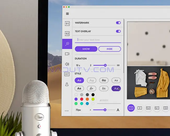 Logitech Capture phần mềm quay video