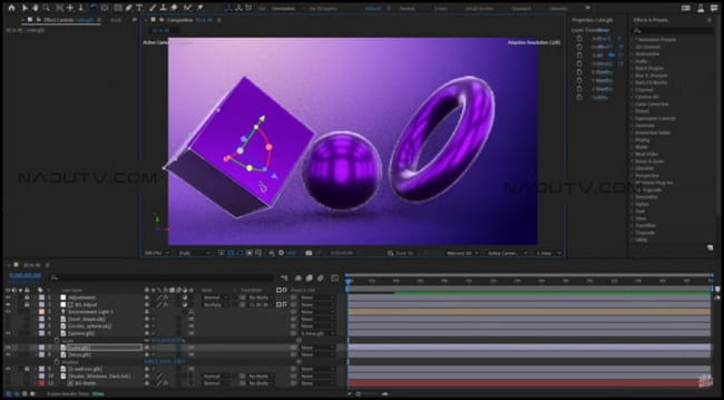 Phần mềm làm Video After Effects 2025