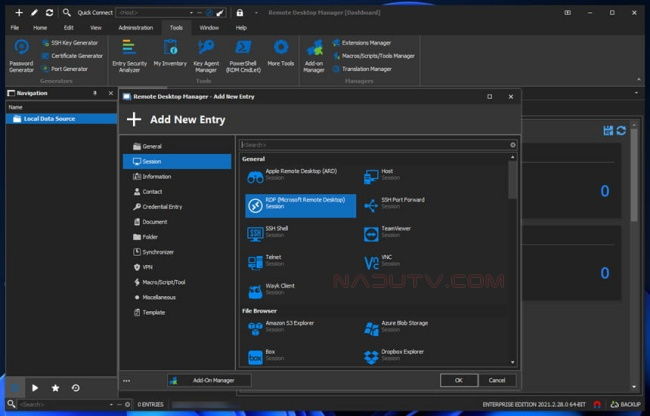 Quản lý hệ thống từ xa Remote Desktop Manager 2024.3.13 (x64) 2 Quản lý hệ thống từ xa Remote Desktop Manager