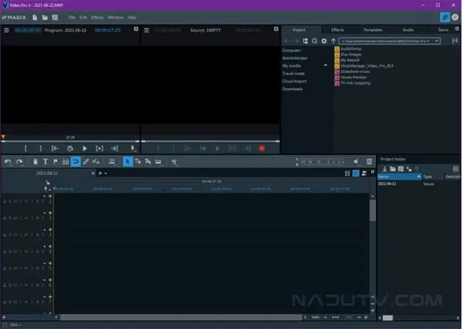 Phần mềm chỉnh sửa Video MAGIX Video Pro