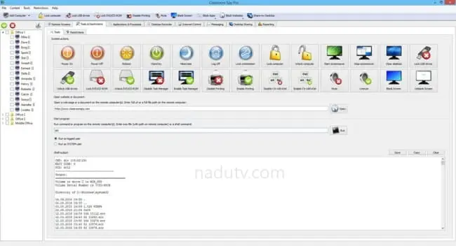 Phần mềm quản lý mạng từ xa Classroom Spy Pro