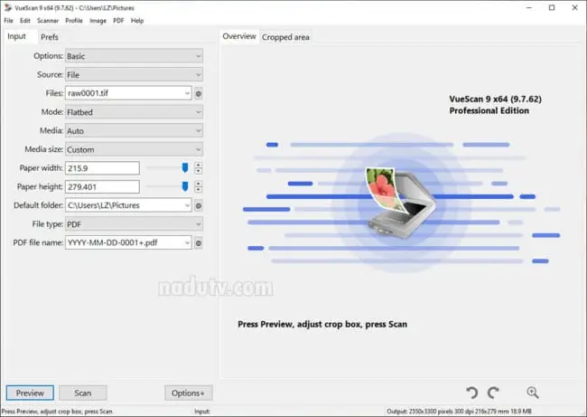 Phần mềm Scan VueScan Pro