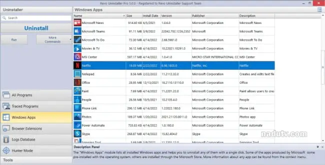 Cách xoá phần mềm máy tính bằng Revo Uninstaller Pro v5.4 1 Cách xoá phần mềm máy tính bằng Revo Uninstaller Pro