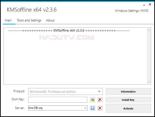 Kích hoạt Widows Office với KMSOffline v2.4.6 1 Kích hoạt Widows Office với KMSOffline