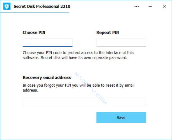 Khóa ổ cứng tệp thư mục với Secret Disk Pro 2025 v307 2 Khóa ổ cứng tệp thư mục