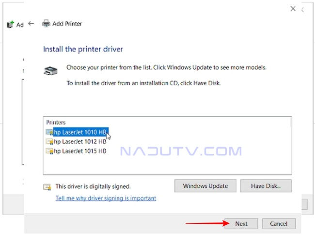 Cách cài đặt máy in Canon/HP đời cũ cho Windows 10/11 12 Cach cai dat driver may in HP Canon 12