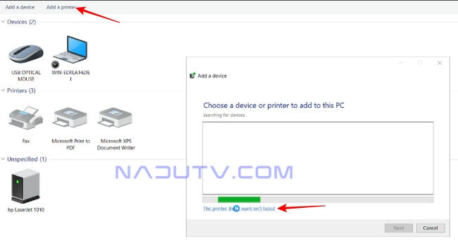 Cách cài đặt máy in Canon/HP đời cũ cho Windows 10/11 6 Cách cài đặt máy in Canon/HP đời cũ cho Windows 10/11