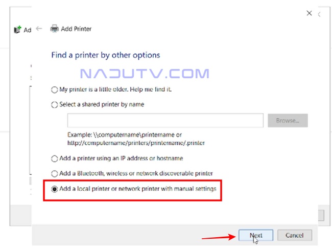 Cách cài đặt máy in Canon/HP đời cũ cho Windows 10/11 7 Cách cài đặt máy in Canon/HP đời cũ cho Windows 10/11