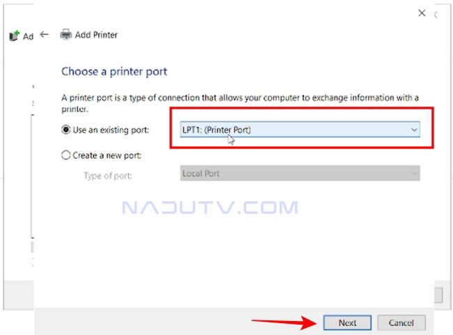 Cách cài đặt máy in Canon/HP đời cũ cho Windows 10/11 8 Cach cai dat driver may in HP Canon 8