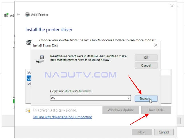 Cách cài đặt máy in Canon/HP đời cũ cho Windows 10/11 9 Cách cài đặt máy in Canon/HP đời cũ cho Windows 10/11