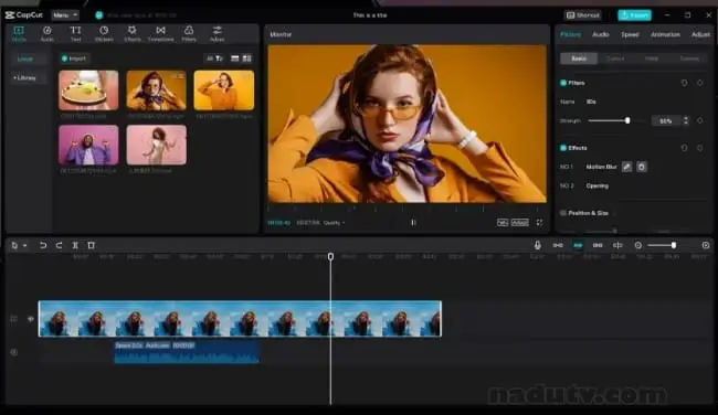 Phần mềm chỉnh sửa video Capcut v6.2.0 Build 2385 Final 1 Phần mềm chỉnh sửa video Capcut