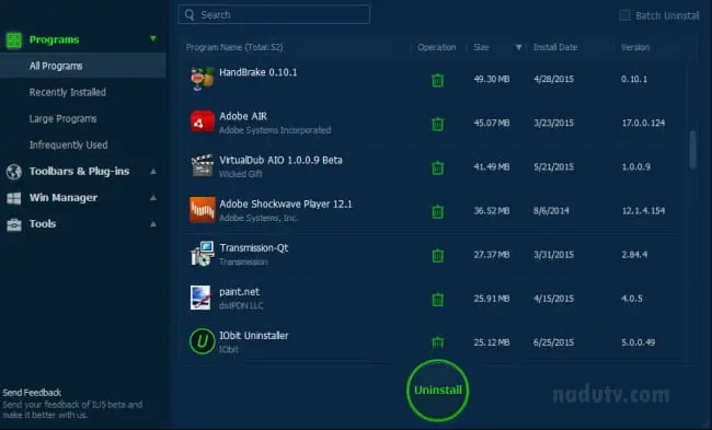 Gỡ phần mềm trên máy tính với IObit Uninstaller Pro v14.4.0.3 2 Gỡ phần mềm trên máy tính với IObit Uninstaller Pro