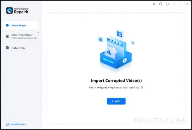 Chương trình sửa chữa file hỏng Wondershare Repairit