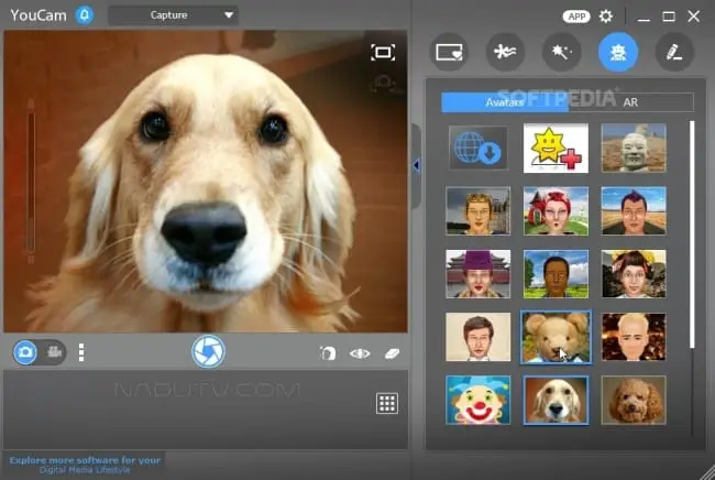 Quay màn hình chụp ảnh Webcam