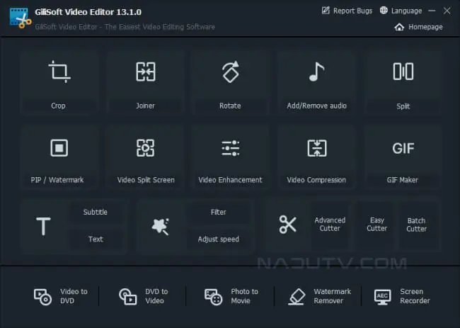 Cắt ghép video GiliSoft Video Editor Pro