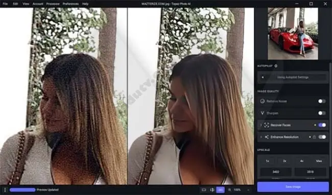 Làm nét ảnh bị mờ với Topaz Photo AI