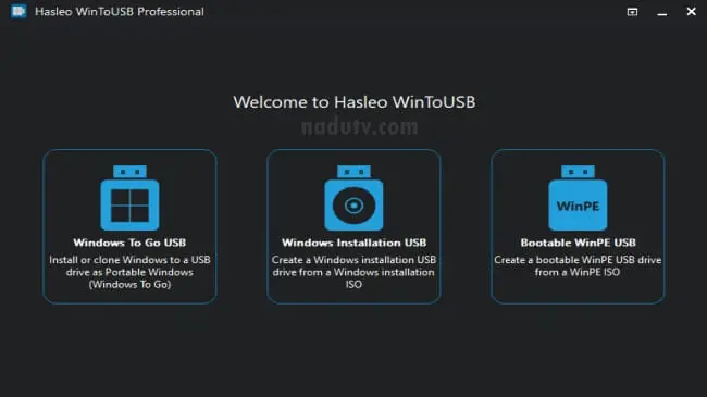 win to usb