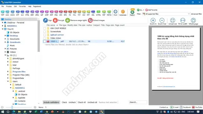 Phần mềm chuyển đổi file PDF Coolutils Total PDF Converter v6.5.0.348 1 Phần mềm chuyển đổi file PDF Coolutils Total PDF Converter